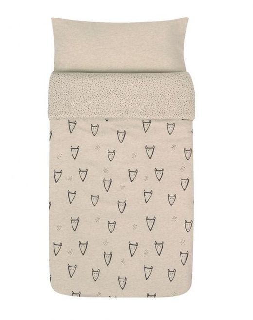 Funda nórdica tríptica cuna 60 x 120 cm Babyclic