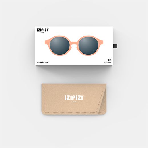 Gafas de sol Izipizi para bebés modelo D (0 a 3 años) - Apricot