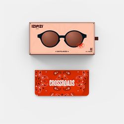 Gafas de sol Izipizi para bebés modelo D (0 a 3 años) - CROSSROADS Black Road