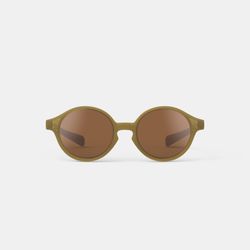 Izipizi Sonnenbrille für Babys, Modell D (0 bis 3 Jahre) – Glänzendes Khaki