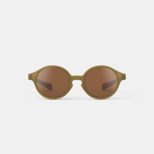 Izipizi Sonnenbrille für Babys, Modell D (0 bis 3 Jahre) – Glänzendes Khaki