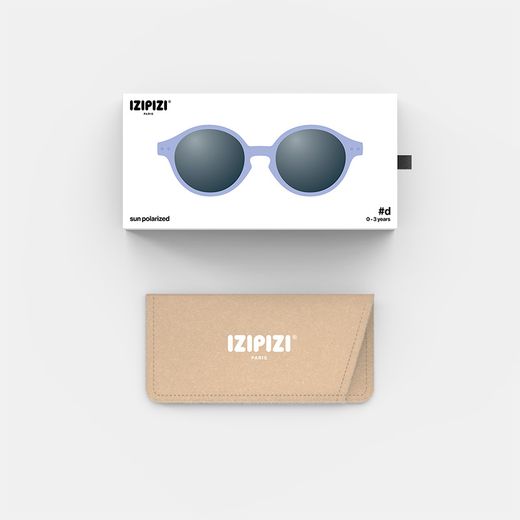 Gafas de sol Izipizi para bebés modelo D (0 a 3 años) - Lila mauve