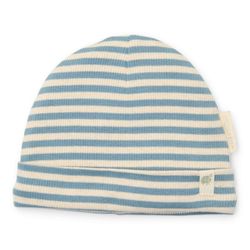 Chapéu listrado azul pequeno holandês