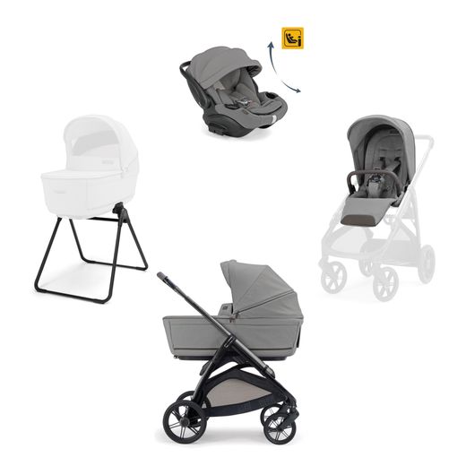 Inglesina Aptica System Quattro con silla de auto Darwin Recline Evo (2026)