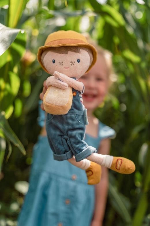 Jim granjero de peluche Little Dutch