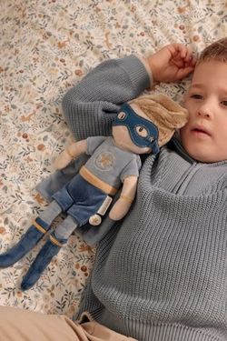 Jim superheroe de peluche Little Dutch