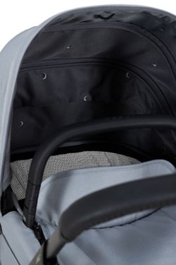 Passeggino Joolz Hub2 completo di navicella, colore grigio lunare speciale.