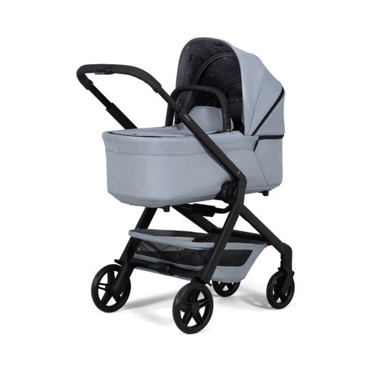 Passeggino Joolz Hub2 completo di navicella, colore grigio lunare speciale.
