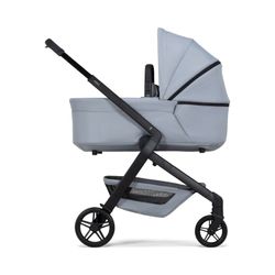 Passeggino Joolz Hub2 completo di navicella, colore grigio lunare speciale.