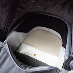 Passeggino Joolz Hub2 completo di navicella, colore grigio lunare speciale.