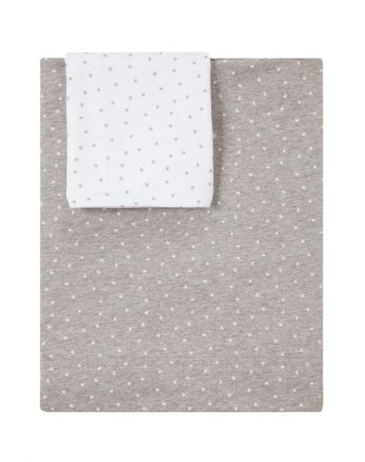 Conjunto de lençóis tríptico mini berço 50 x 80 cm Babyclic