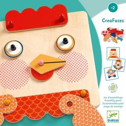 Juegos educativos CreaFaces Djeco