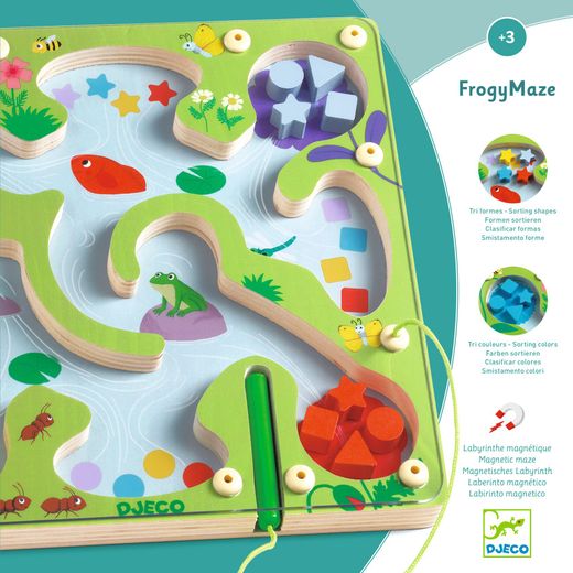 FrogyMaze Djeco educational games