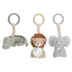 Juguetes colgantes anillas Safari Little Dutch