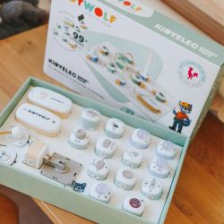 KIDYELEC - Mi primer kit eléctrico - avanzado 18 piezas