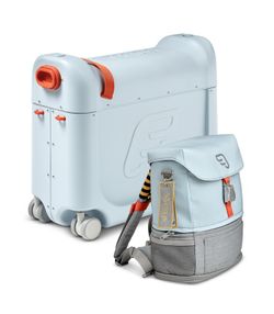 Kit de viaje BedBox + Mochila Crew BackPack JetKids Stokke