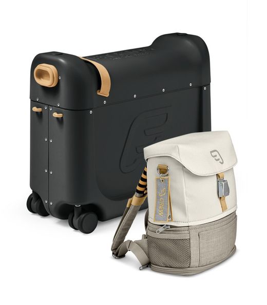 Kit de viaje BedBox + Mochila BackPack JetKids Stokke