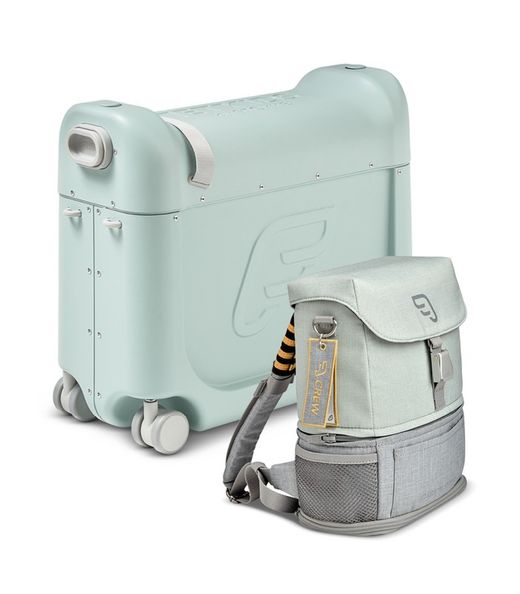 Kit de viaje BedBox + Mochila BackPack JetKids Stokke