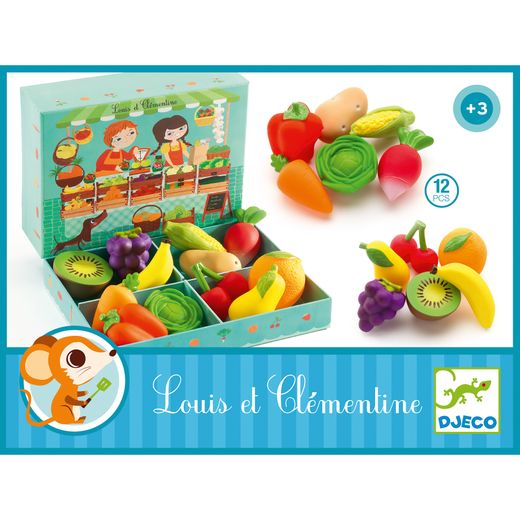 Louis & Clémentine Djeco's Fruit Shop