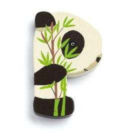 Letra Animales madera Djeco