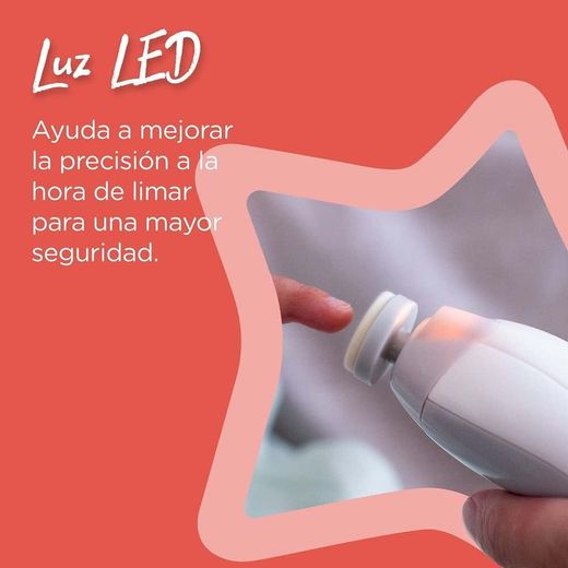Lima de uñas eléctrica para bebés - Tommee Tippee