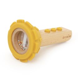 Linterna de silicona y madera Trixie
