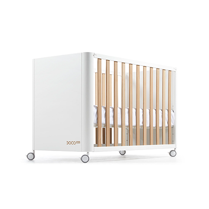 Minicuna 120x60 DOCO Sleeping STYLE (Estructura con colchón incluido)