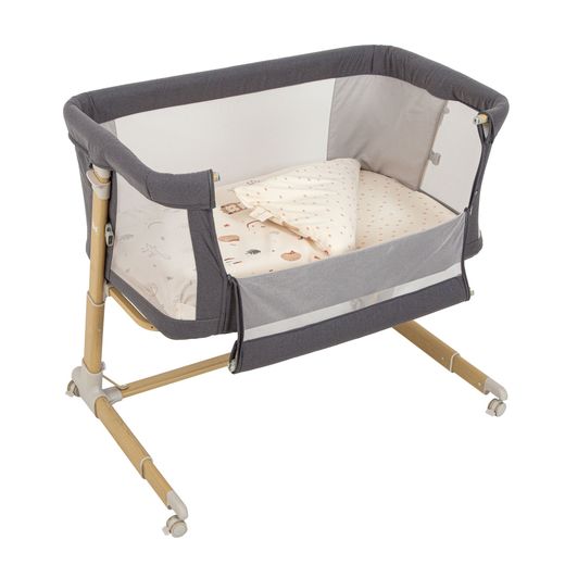 Minicuna collit metall + baixera + funda nòrdica Bimbidreams