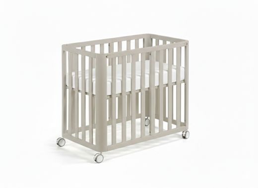 Minicuna DOCO Sleeping PLUS++ Beige (Estructura con colchón 90x50 y 120x60 incluido)