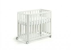 Minicuna DOCO Sleeping PLUS++ Blanco (Estructura con colchón 90x50 incluido)