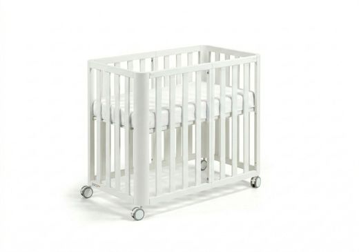 Minicuna DOCO Sleeping PLUS++ Blanco (Estructura con colchón 90x50 incluido)
