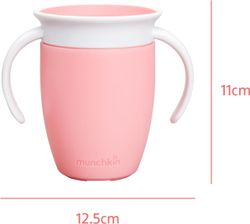 Miracle 360º – Taza antigoteo con asas 200 ml - Munchkin