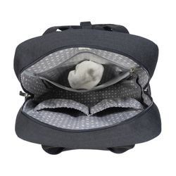 Zaino XL Eco Dad nero per mamma che cammina