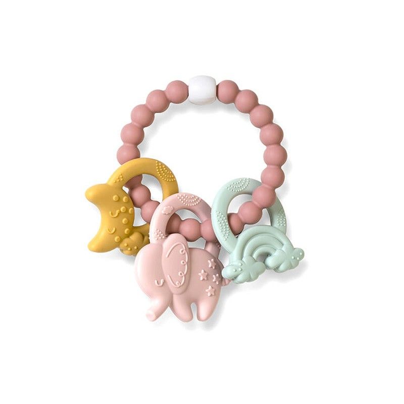 Mordedor silicona "Ele-Fun" Saro Azul