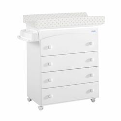 Mueble bañera cambiador cajón oval Micuna
