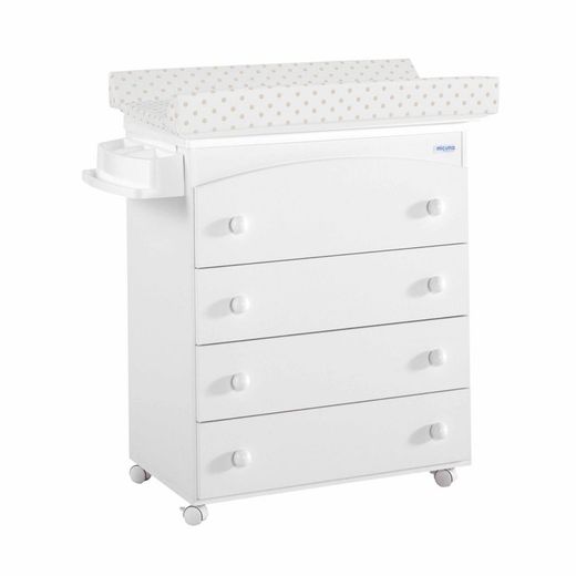 Mueble bañera cambiador cajón oval Micuna