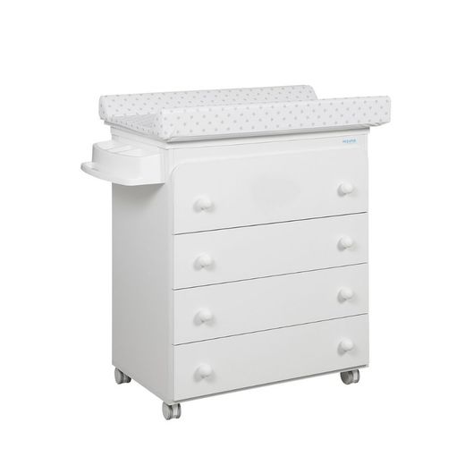 Mueble bañera cambiador cajón redondo Micuna