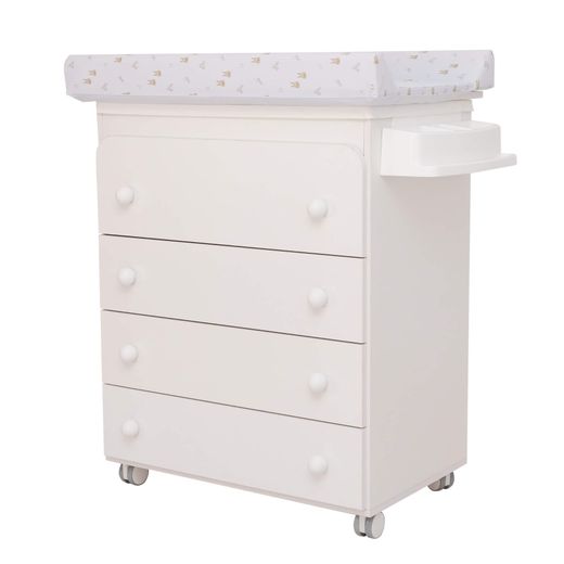 Mueble bañera cambiador cajón redondo Micuna