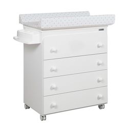 Mueble bañera cambiador cajón redondo Micuna
