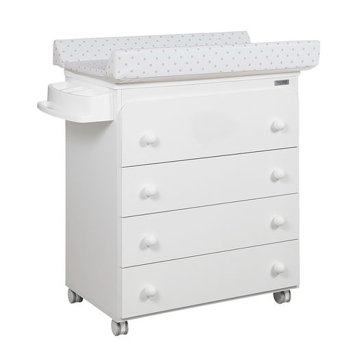 Mueble bañera cambiador cajón redondo Micuna
