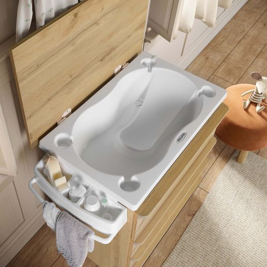 Mueble bañera cambiador MARTHA Micuna