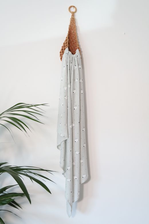 Mousseline de bambou 110x110 cm - Sonpetit
