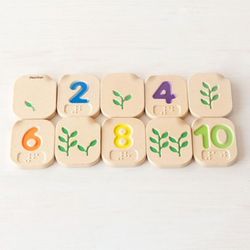Números 1-10 Braille - Plan Toys