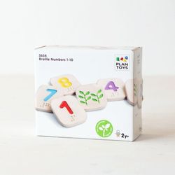 Números 1-10 Braille - Plan Toys