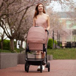 Nuna Triv NEXT con capazo - Rose & Gris