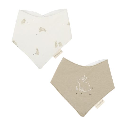 Pack 2 baberos bandana (43x21) Bimbidreams
