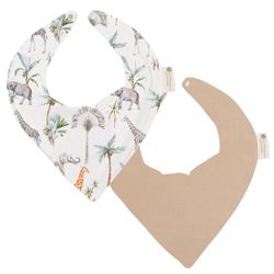 Pack 2 baberos bandana (43x21) Bimbidreams