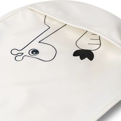 Pack de 2 bavoirs avec velcro et poches Done By Deer