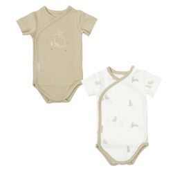 Pack 2 body bebé manga corta (0/1m) Bimbidreams