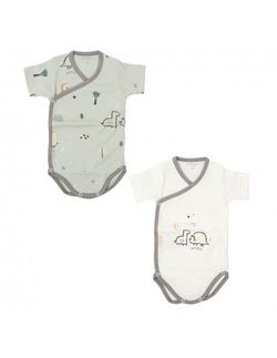 Pack 2 body nadó màniga curta (0/1m) Bimbidreams
